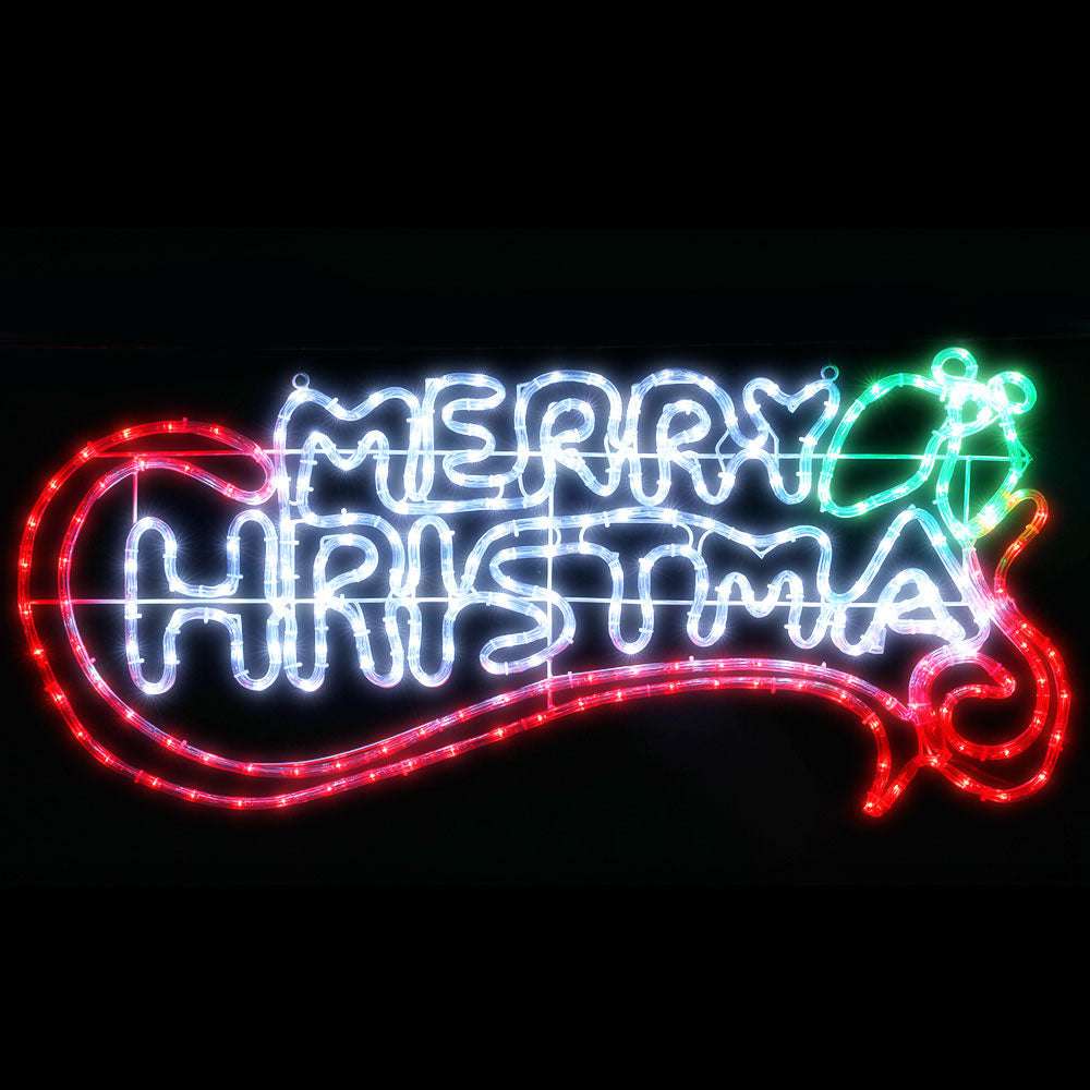 96M Christmas Lights Merry Christmas 288 LED Decorations Jingle Jollys